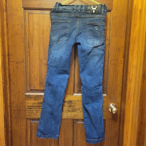 Bull-it Reinforced Motorcycle Straight Leg Jeans Dark Blue Size 0 - Picture 14 of 16